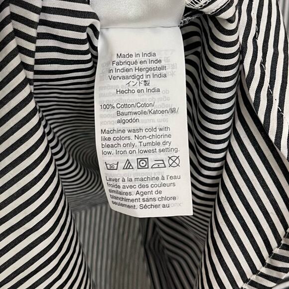 J. Crew Ruffle-Front Classic-Fit Boy Shirt in Stripe - Picture 11 of 12